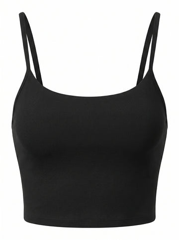 Millennia Feel Like Skin Scoop Neck Sports Cami