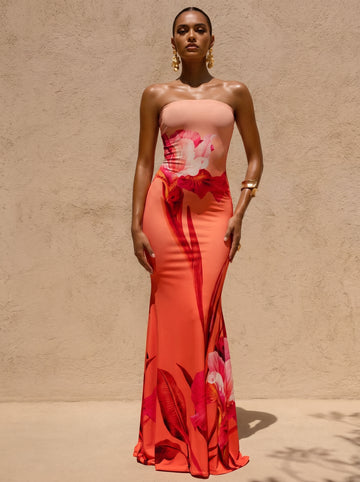 Tube Bodycon Maxi Dress